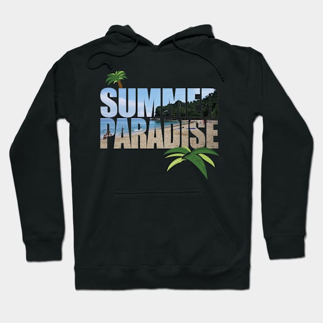 Summer Paradise Hoodie by RCLWOW